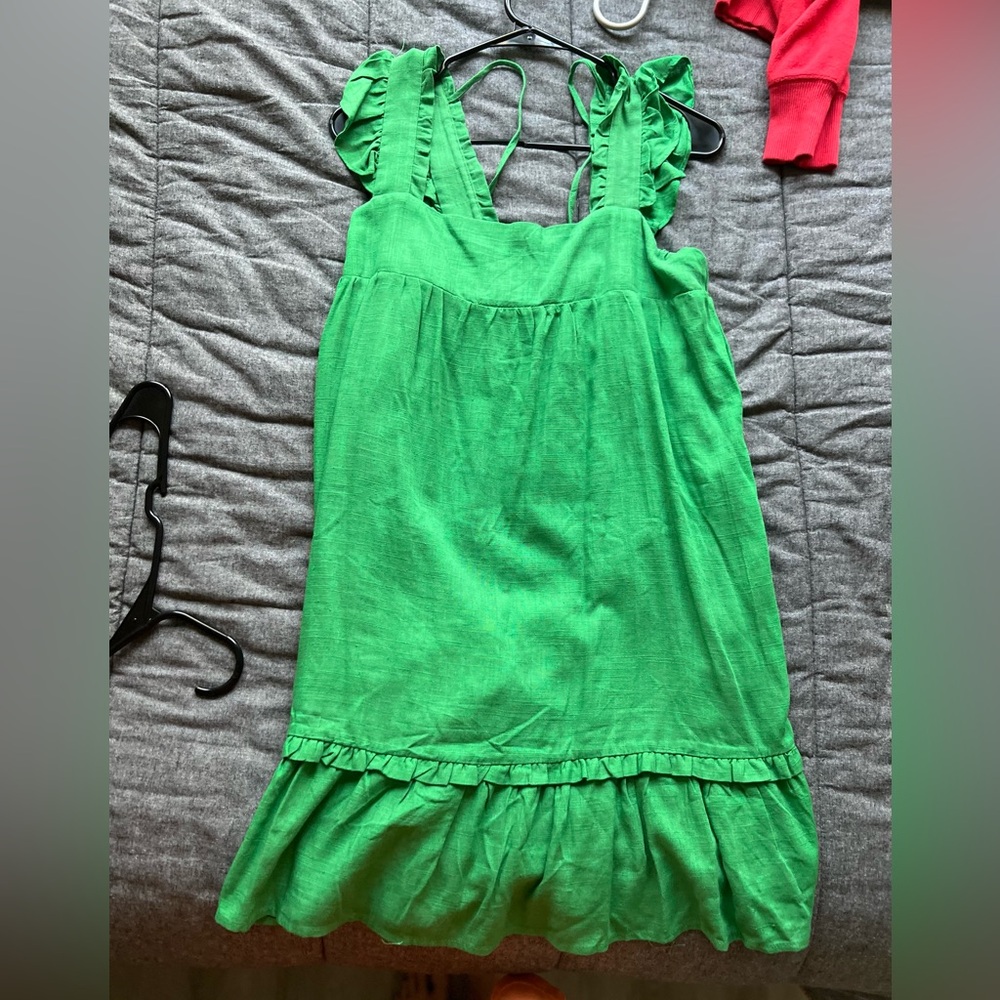 Boutique Green Dress